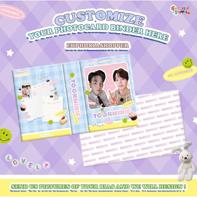 custom photocard binder kpop