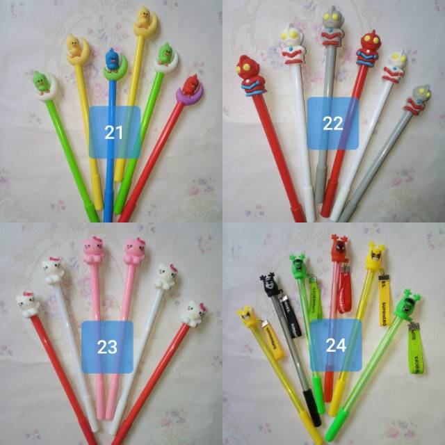 

Pulpen karakter setengah lusin campur (part 6)