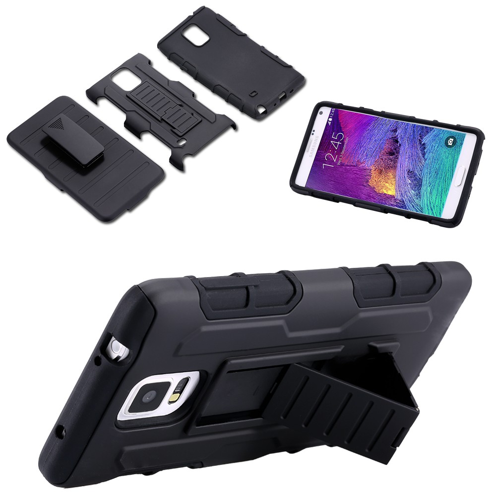 Case Belt Clip Samsung Note 4 Dompet/Sarung/Hp/Tas/Ikat Pinggang