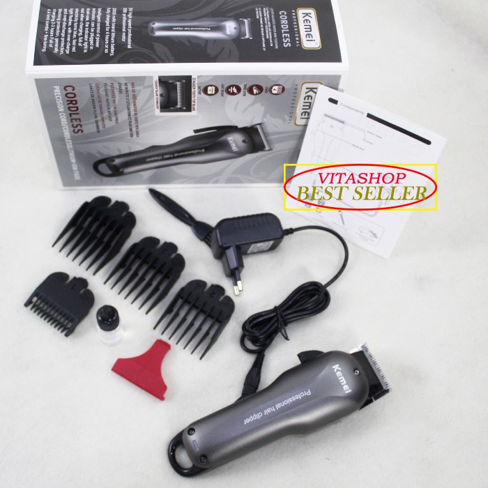 ALAT CUKUR RAMBUT KEMEI KM 2603 MESIN ALAT CUKUR CAS CORDLESS CLIPPER