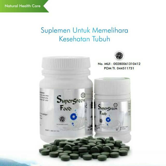 Supergreen Food (SGF) 150 tab - KK Indonesia
