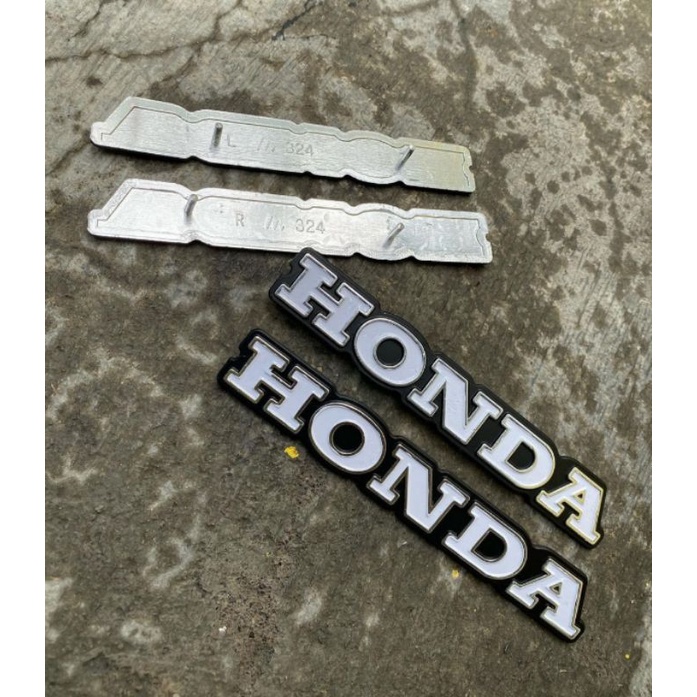 EMBLEM TANGKI CB 125 GLATIK IMPORT ORI TAIWAN LOGO SAYAP HM