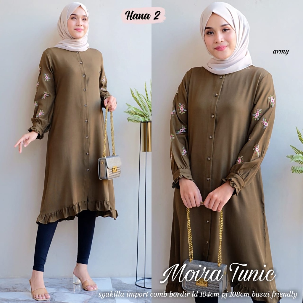 Atasan Moira tunik by Hana 2