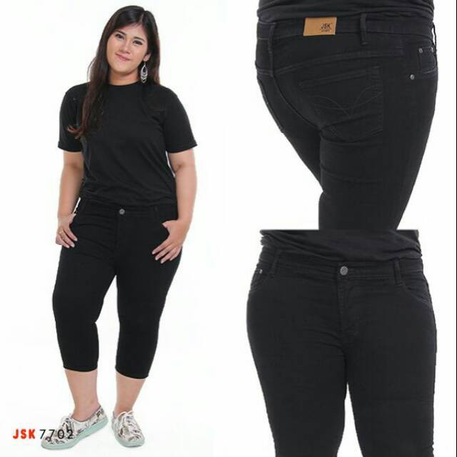 Terpopuler Celana Jeans Pendek Jumbo Wanita   Celana Pendek Jeans Super Jumbo Cewek