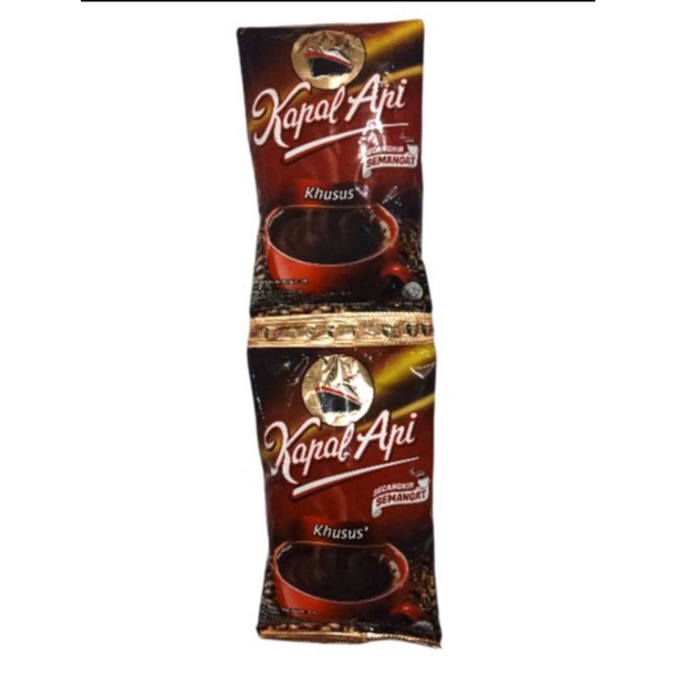 Kopi Kapal Api Mutu Khusus Ecer Kapal Api Hitam Khusus 65gr Kapal Api Renteng Isi 10pc Sachet Kopi Kapal Api Tanpa Gula Renceng