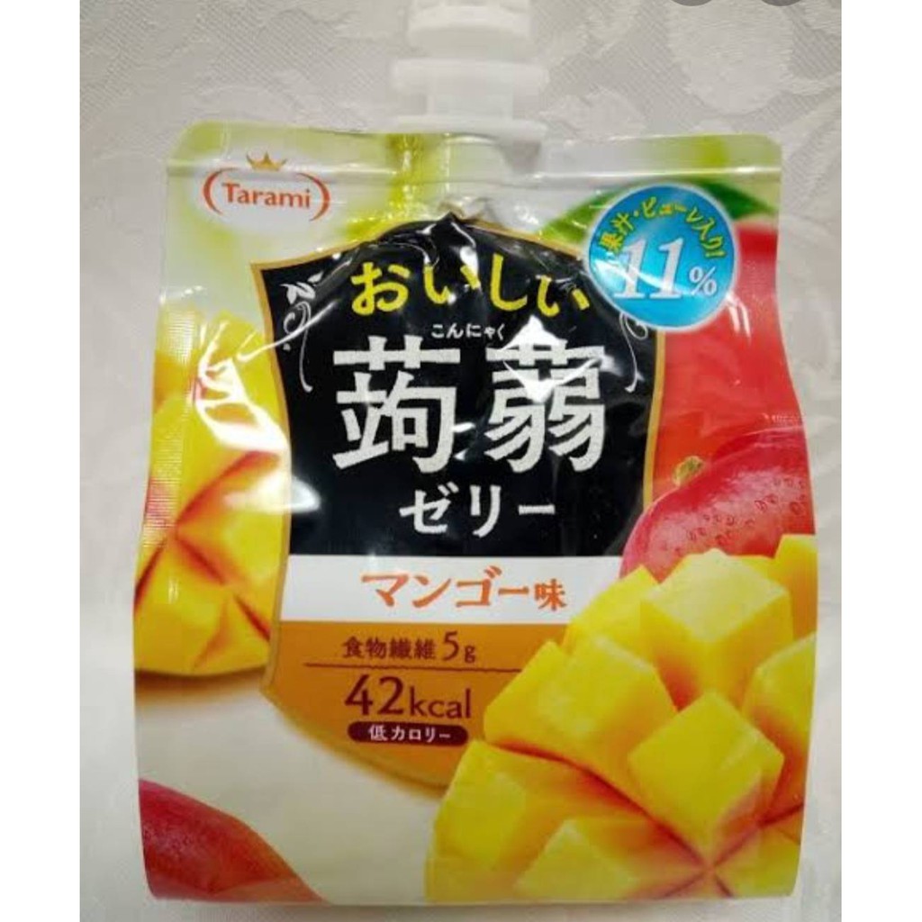 

Tarami Konjac Rasa Mangga dan Anggur / Jelly Import / Jelly Jepang / Jelly