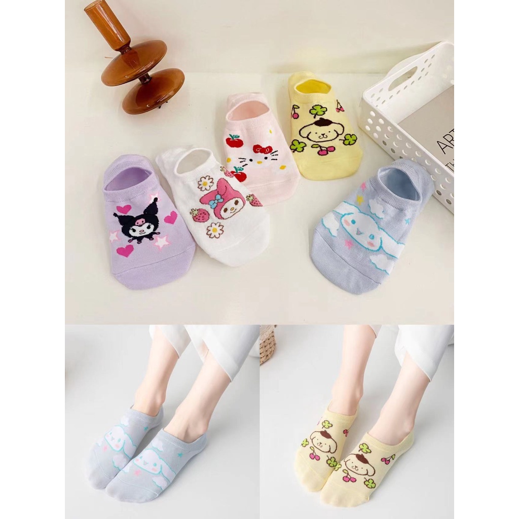 kaos kaki semata kaki dewasa motif karakter tabur lucu