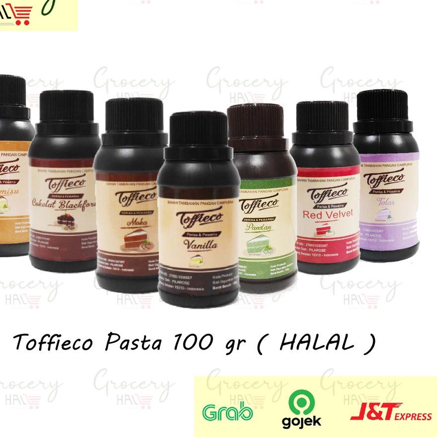 

TERLENGKAP PASTA TOFFIECO / TOFFIEKO 100 GRAM VANILLA / RED VELVET / PANDAN / MOCCA / DLL 민