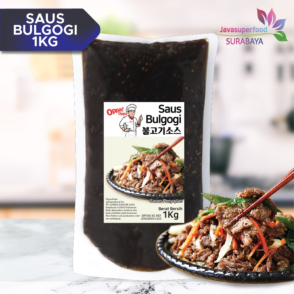 {HALAL} Saus bulgogi korea / Saus Korea 1KG / Sauce bulgogi saus daging BBQ STEAK 1KG