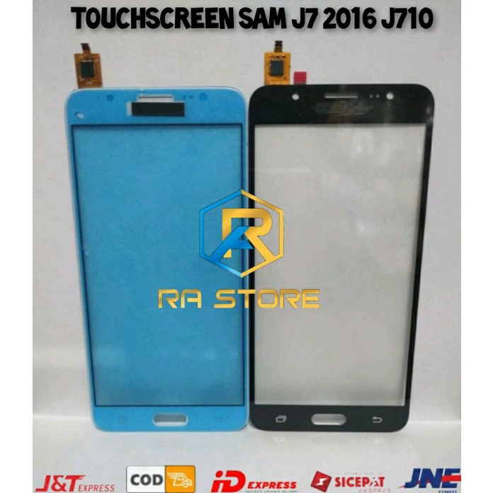 Touchscreen Samsung Galaxy J7 2016 J710 Touch Screen Layar sentuh Ts TC Original Kaca Lcd Kaca Depan