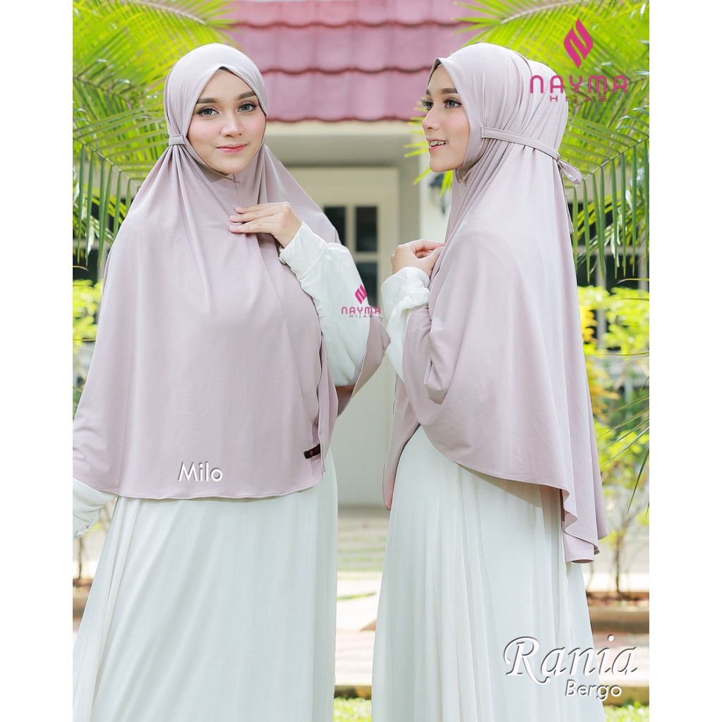 Bergo Rania Bahan Jersey by Nayma hijab-6