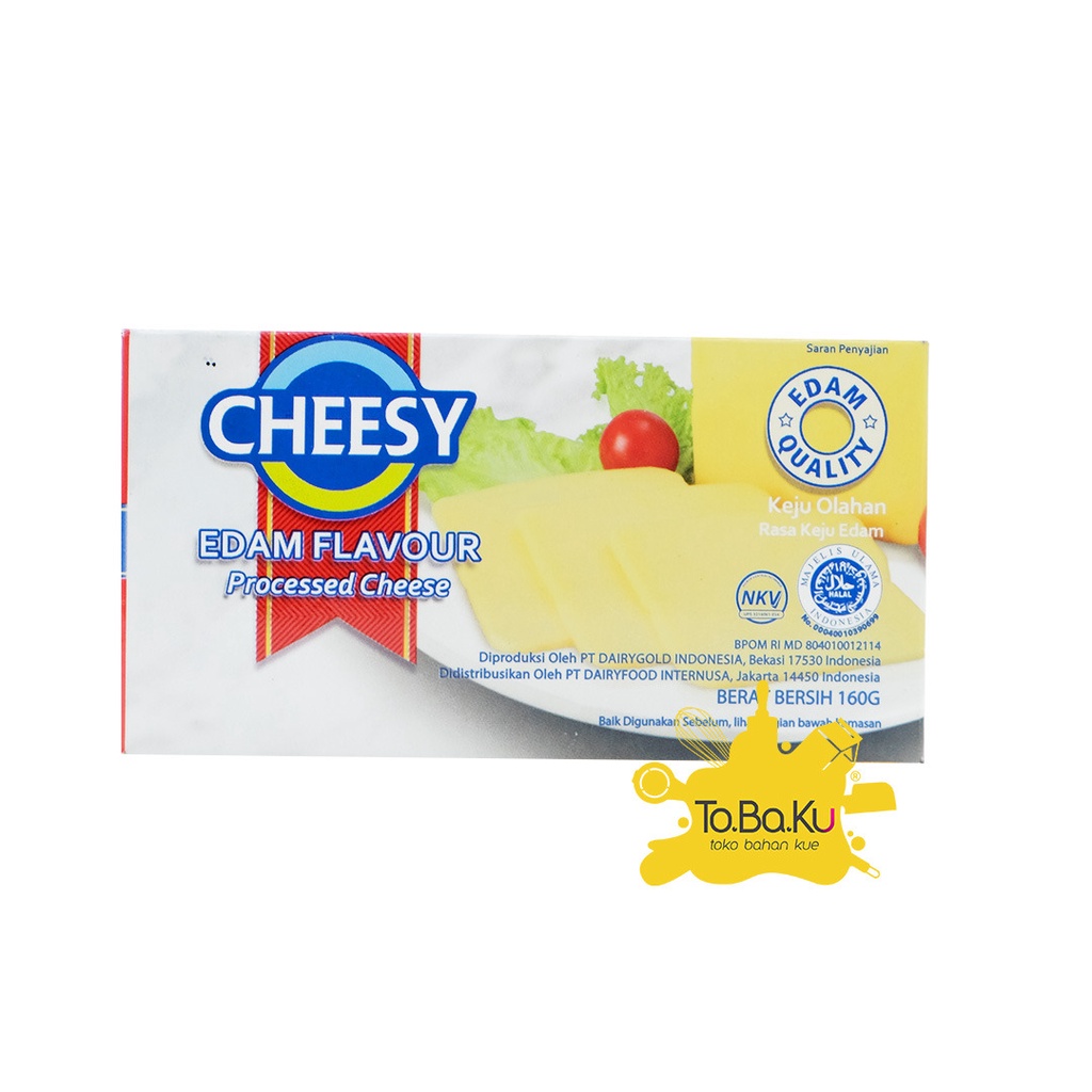

Cheesy Flavor of Edam Cheese 160gr