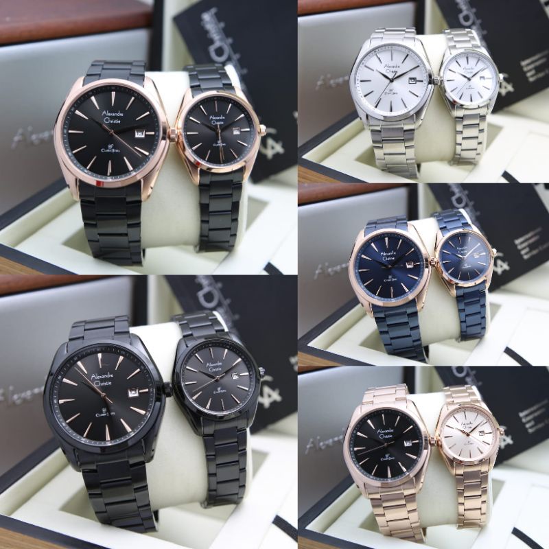 ALEXANDRE CHRISTIE COUPLE AC 8658 / AC8658 ORIGINAL GARANSI RESMI 1 TAHUN
