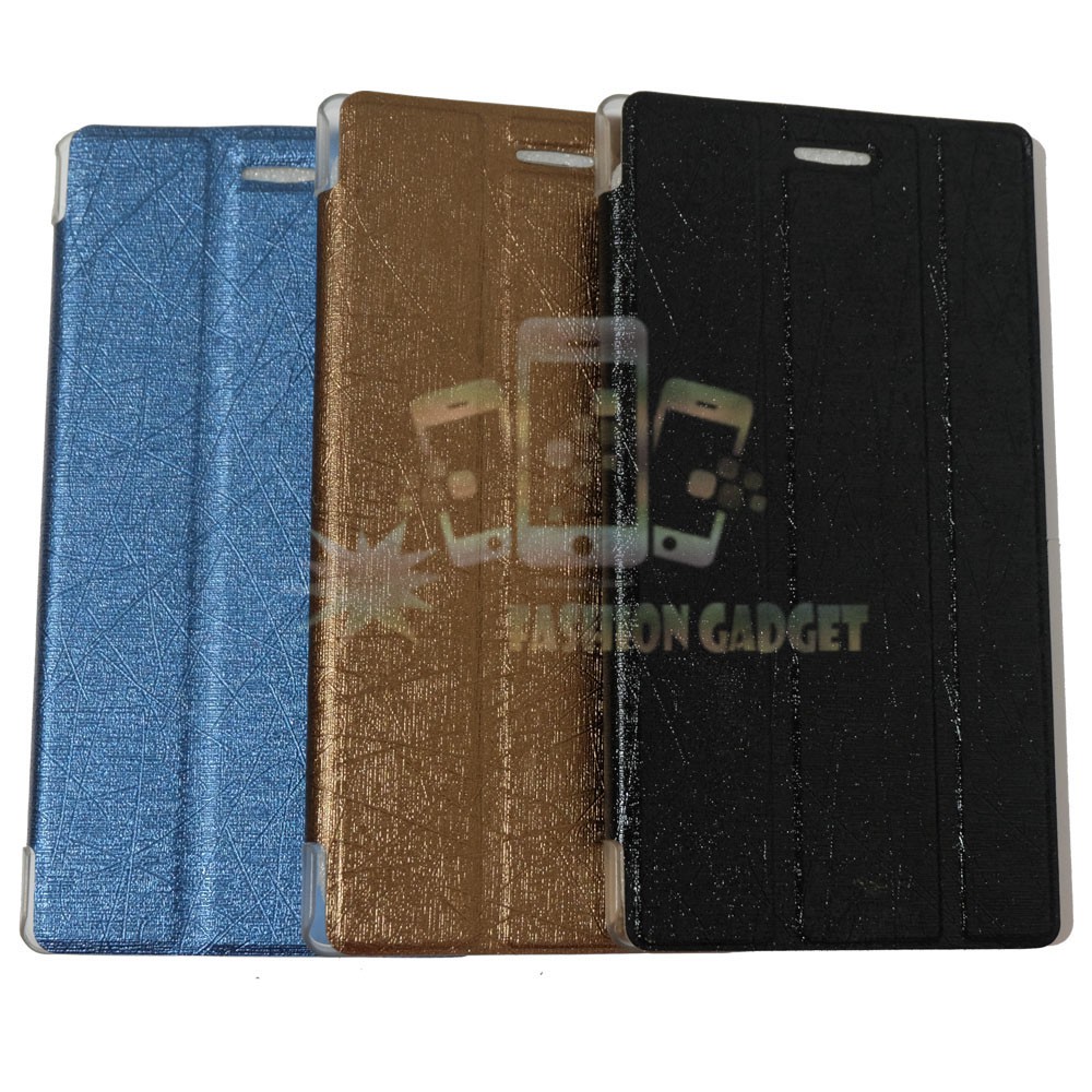 Flip Cover Lenovo Tab 3 Ukuran 7.0 Inch TB3-730M / TAB3 730X 730F 730M Sarung Leather Case / Casing Flipcover