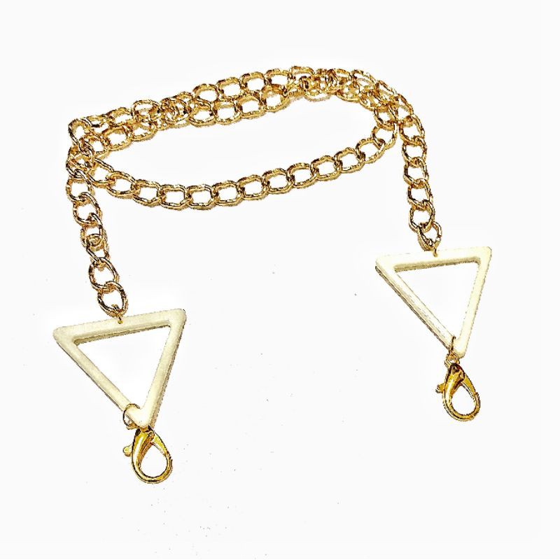 Kalung Gantungan Masker Strap Mask Hanging Korean Big Triangle Series
