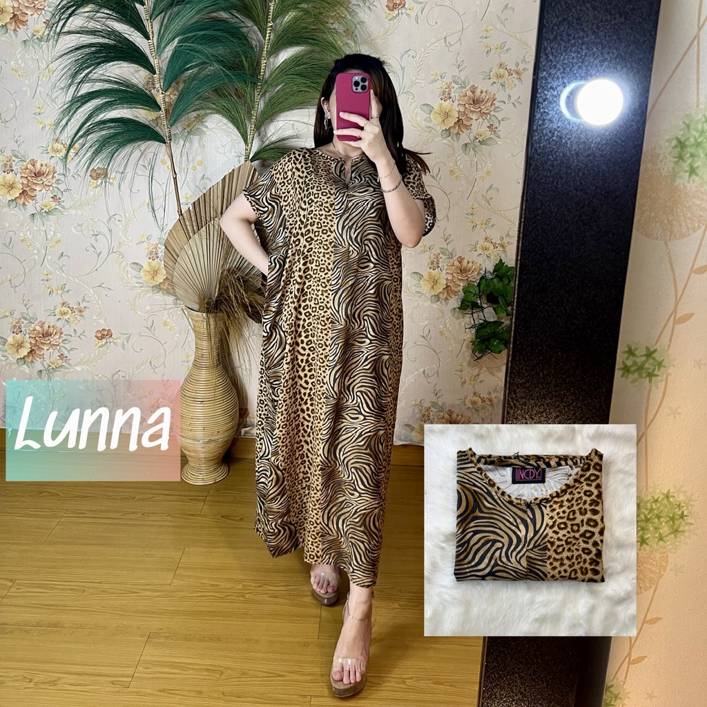 PART1 NCDY HOMEWEAR DASTER PANJANG SEMATA KAKI LD 130cm BUSUI FRIENDLY JUMBO-Lunna
