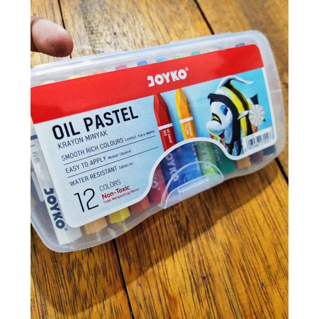 

Crayon Oil Pastel Joyko 12 warna