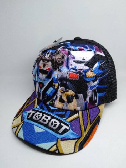 TOPi JALA KARTUN/ TOPI ANAK  KARTUN USIA 3-10TAHUN |topi jaring anak karakter Hero