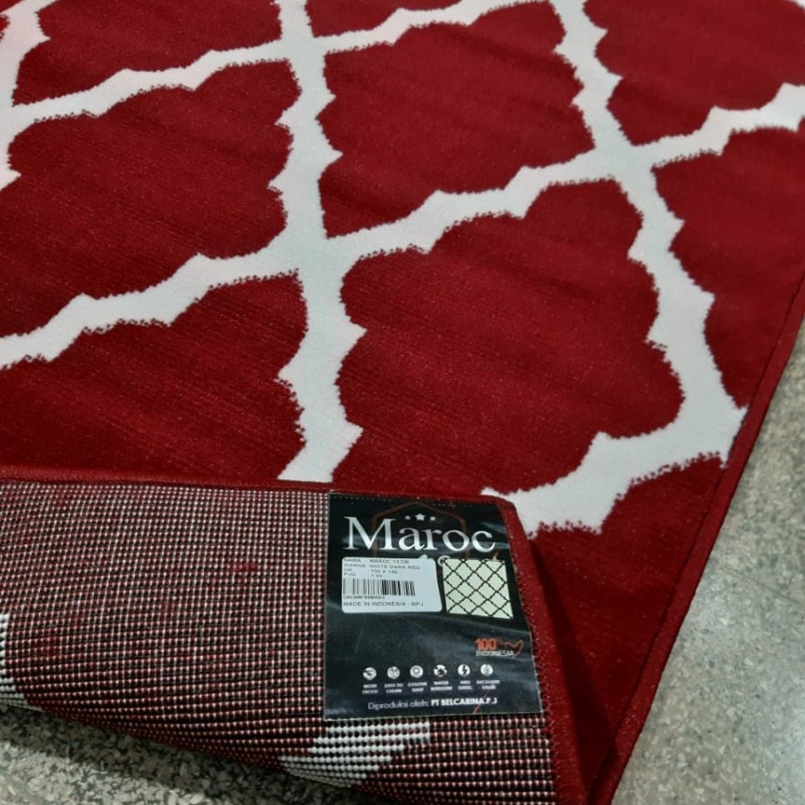 KARPET MAROC 100X150 DR13 MAROON-2
