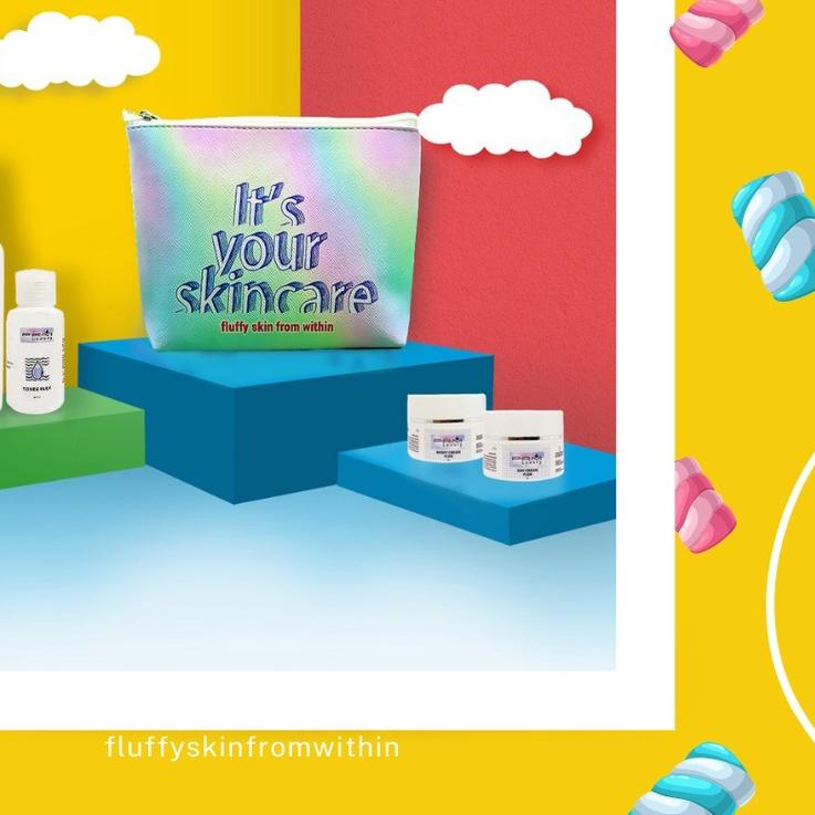 ♝ PAKET FLEK SERIES PRM LUXURY FREE POUCH/SKINCARE/MELASMA/SERUM WAJAH/CREAM/WAJAH ☋