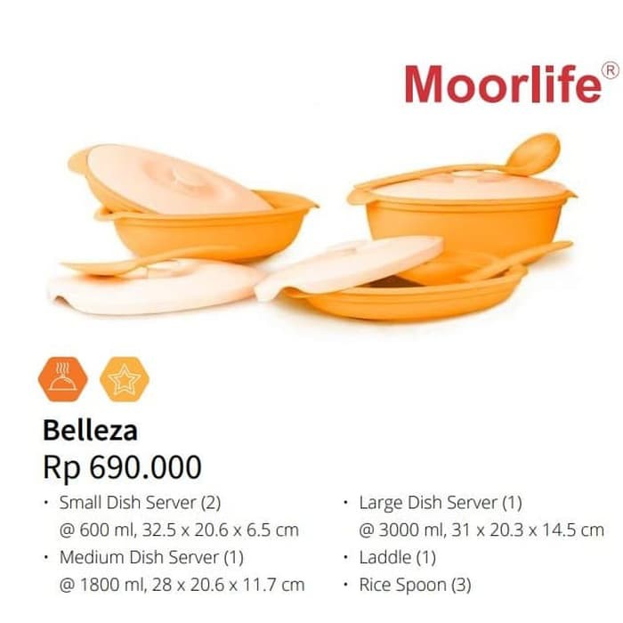 WADAH SAJI MAKANAN BELLEZA MOORLIFE