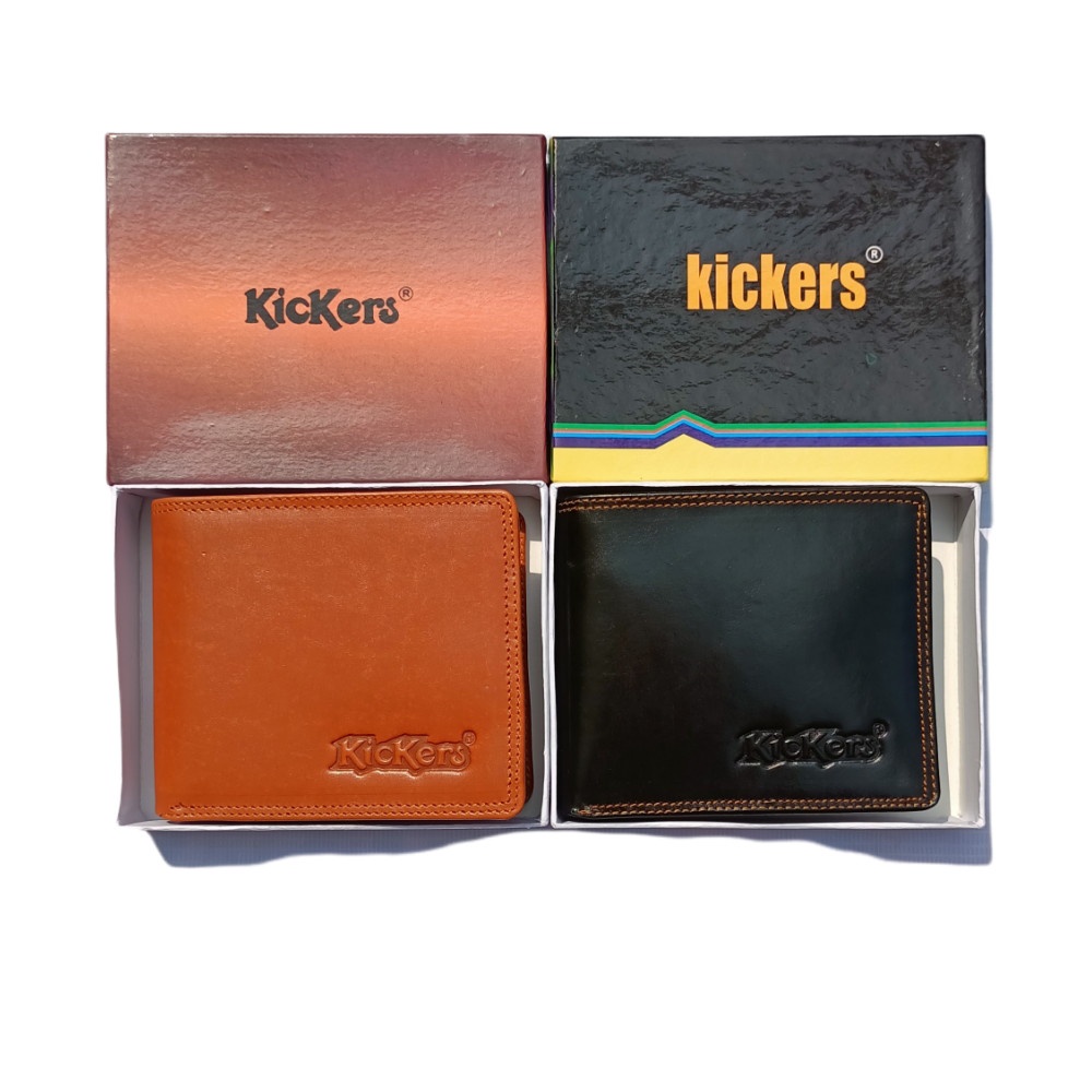 Dompet Lipat Pria 100% KULIT Merk KICKERS