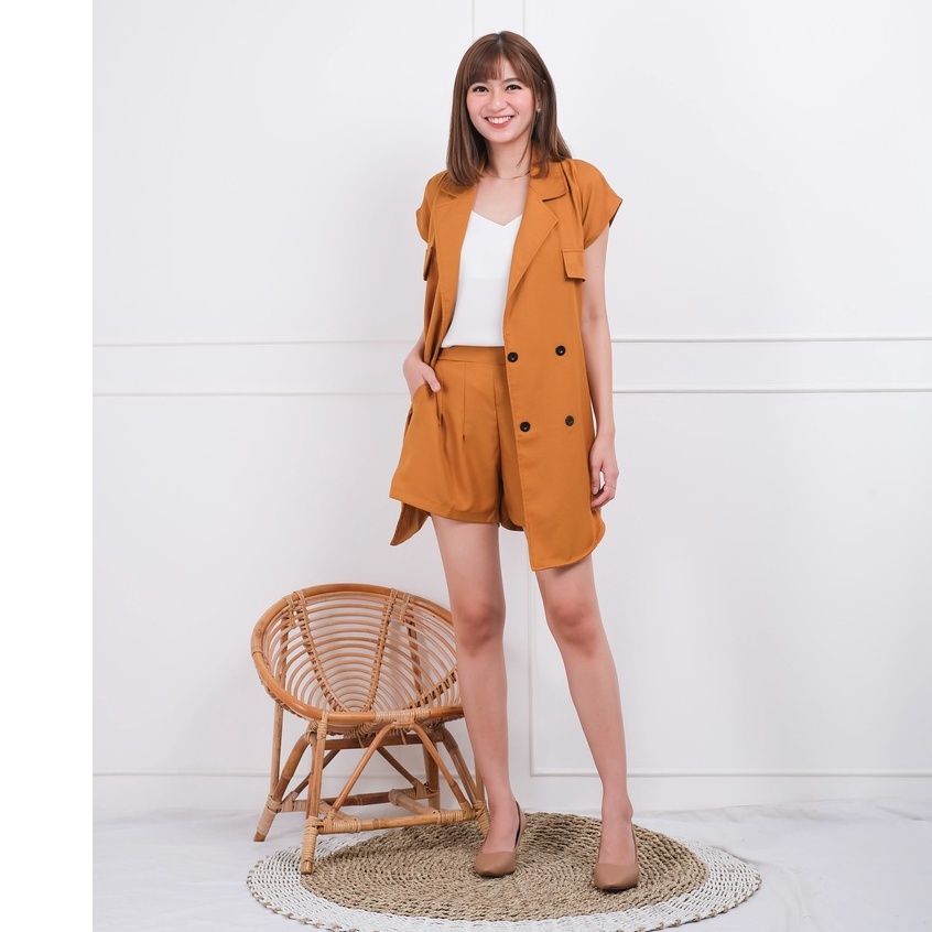 744 SKL // Set cewe fashion // atasan dan celana // Styletowear-Kubus