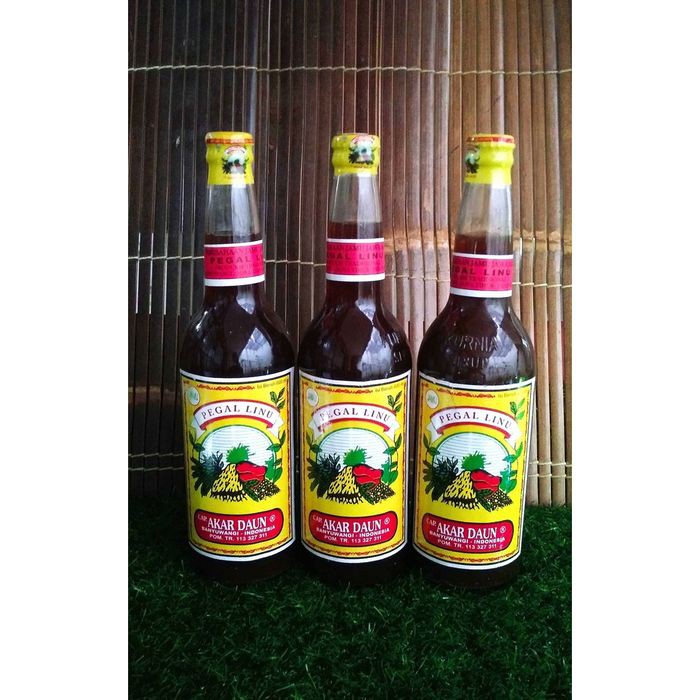 GROSIR 3 BOTOL - Jamu Pahit Pegal Linu CAP AKAR DAUN DIJAMIN ASLI
