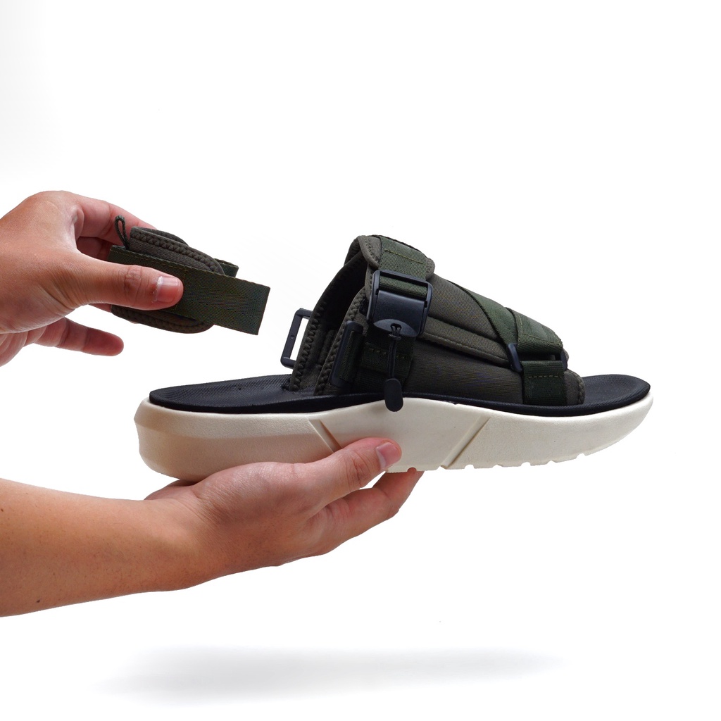 Introvert Army | 39-45 | Sandal Gunung Urban Original Santai Kasual Pria Sendal Footwear New Ori | FORIND x Reyl