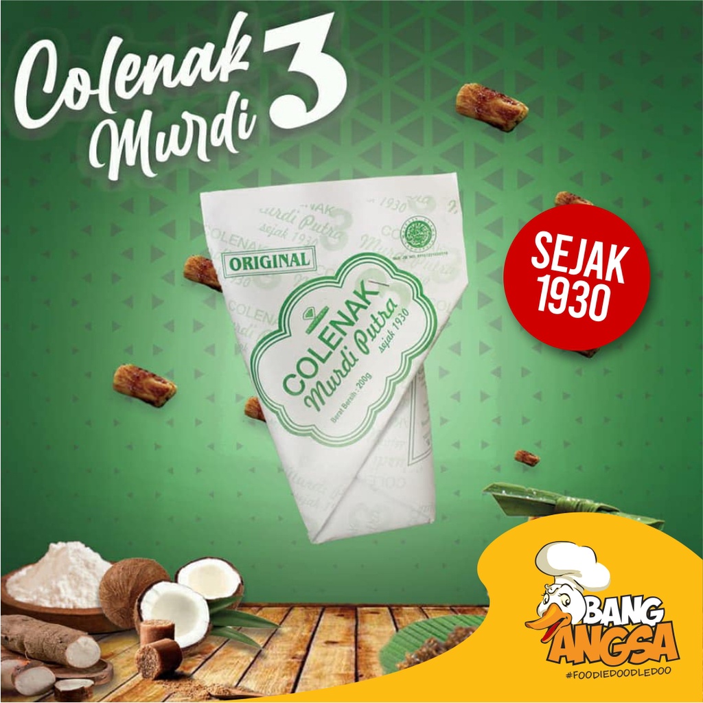 

Colenak Murdi Putra Pelopor Peyeum Bakar Bandung sejak 1930