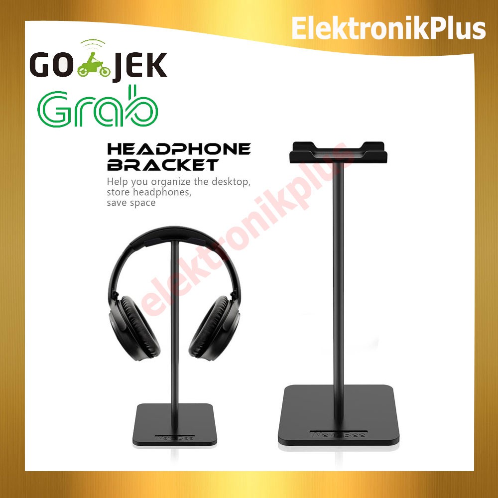 Stand Hanger Bracket Hitam Universal Gaming Studio Headphone EP11