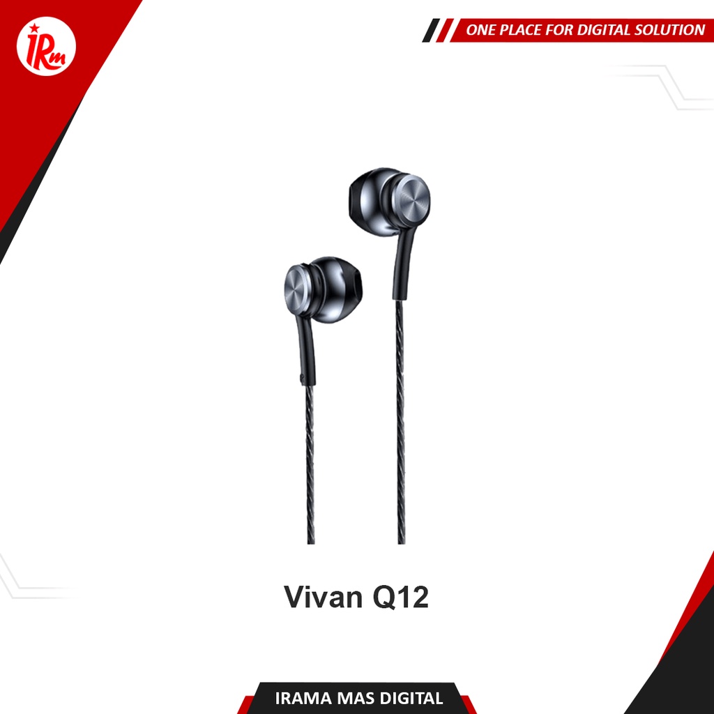 Vivan Q12 Metal Earphone Deep Bass