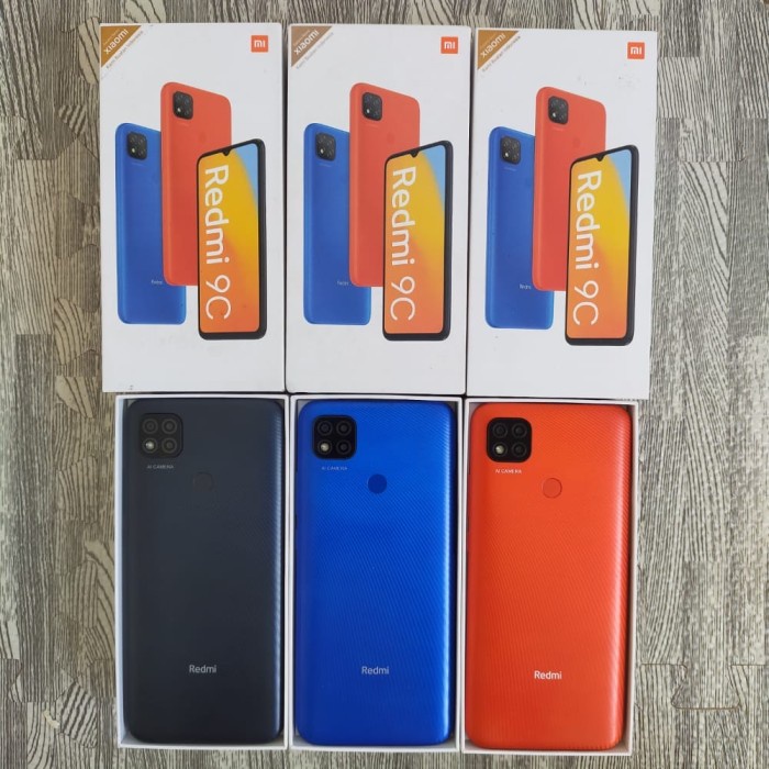 Xiaomi Redmi 9c 4/64 SECOND BEKAS FULLSET LENGKAP GARANSI RESMI TAM
