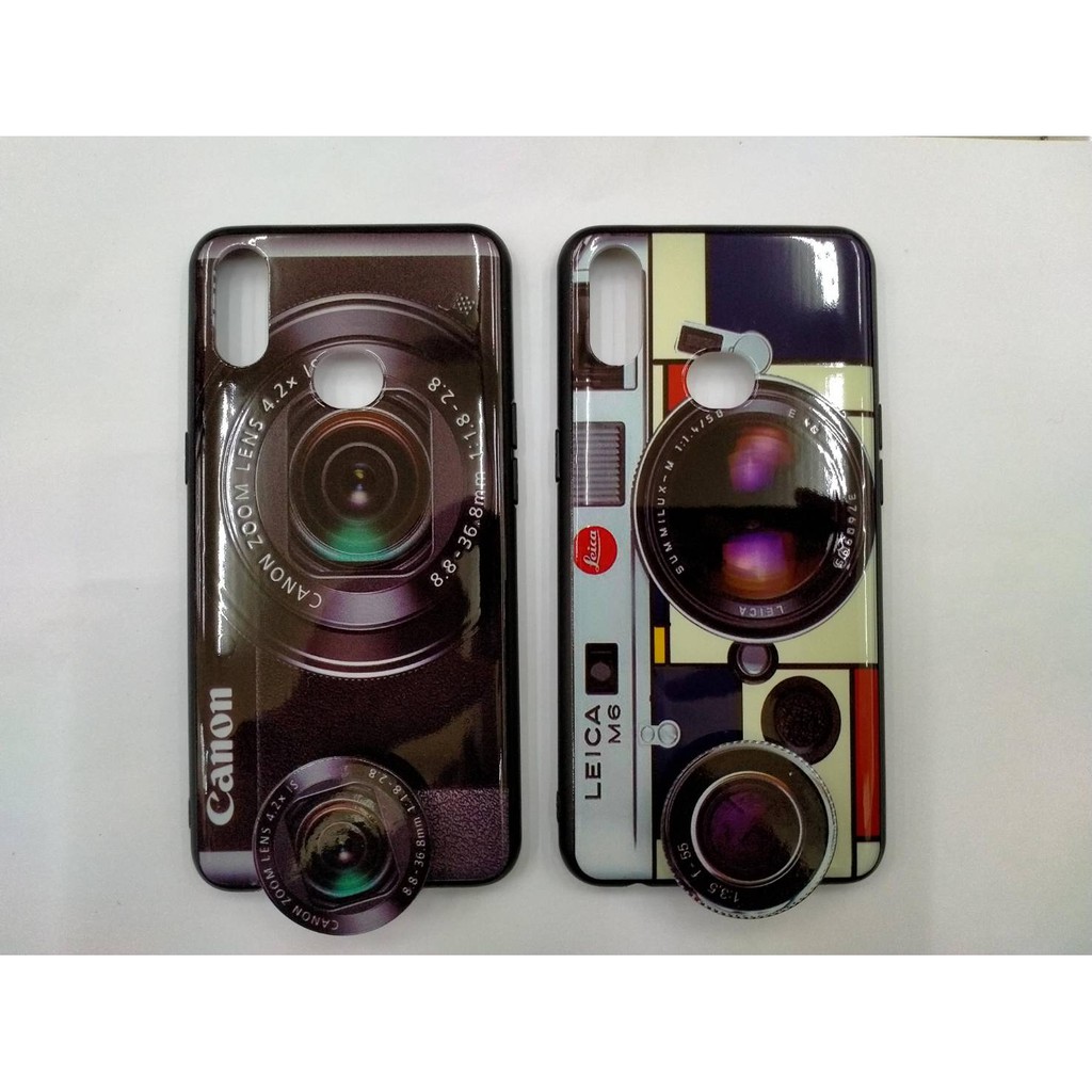 Casing SAMSUNG A10S Case Fuze Kamera GRATIS Popsocket Karakter Lucu