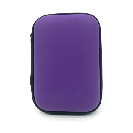 Dompet Hardcase Earphone Charger Kabel Data Warna Warni Colorful Wallet