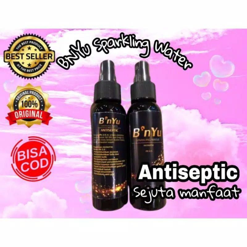 B'nyu sparkling water HITAM