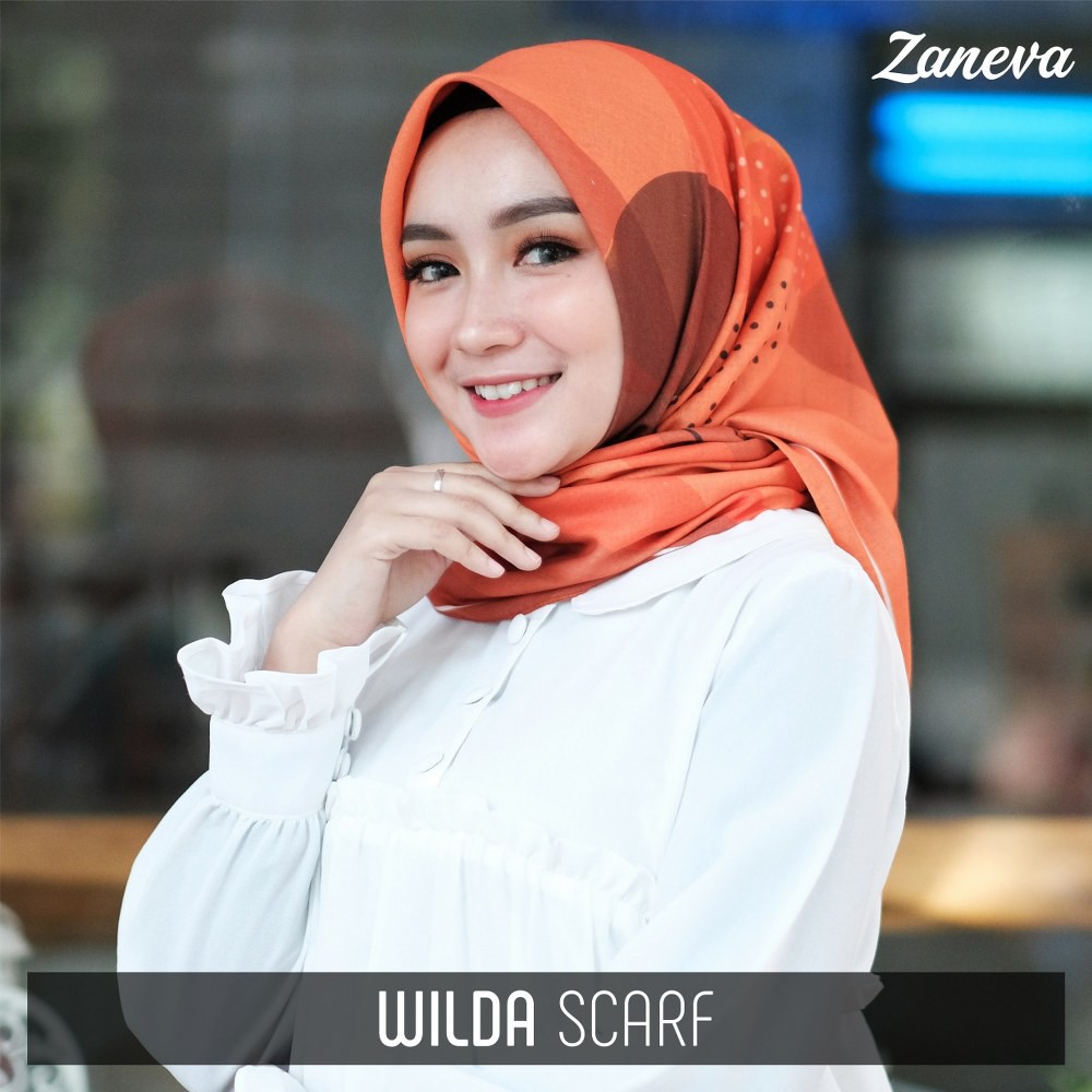 Scarf by Zaneva Hijab l FREE HIJAB POLOS