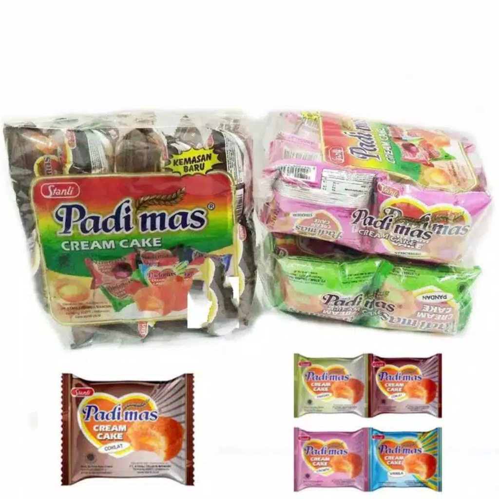 

Padimas Cream Cake 1 Pack isi 10pcs