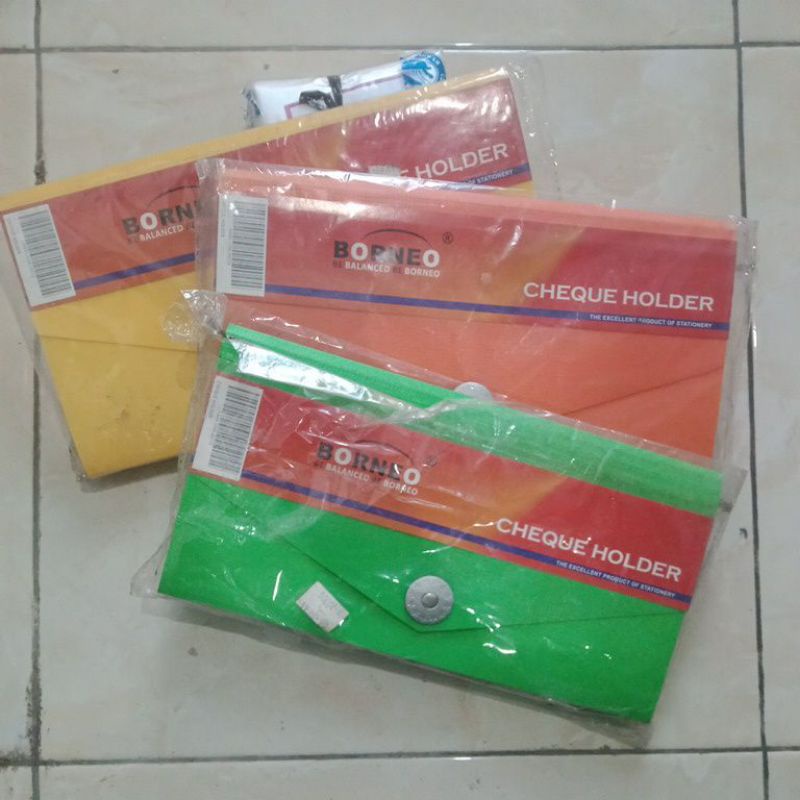 

Cheque Holder Borneo
