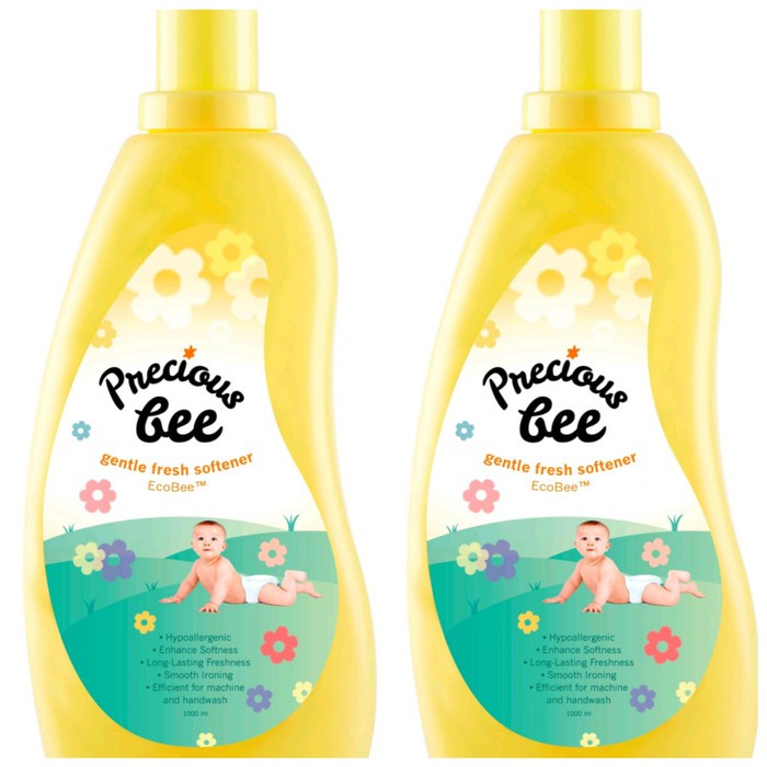 

Precious Bee Gentle Fresh Softener Pelembut 1000ml Isi 2