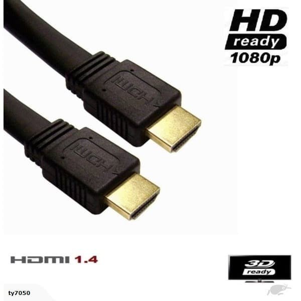 KABEL HDMI FLAT VERSI 1.4 / HDMI FLAT 3 METER