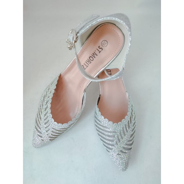 ST Moritz sendal pesta party shoes 888 155 champagne ST Moritz sendal pesta party shoes 888 155 champagne