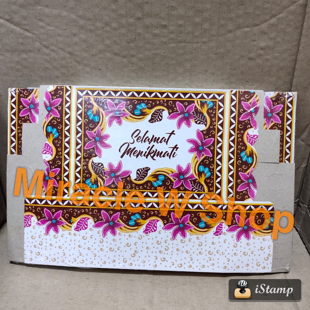 ( DUS SNACK Batik 15 X 11 isi 20 pc ) DUS Snack motif Uk 15 x 11 Makanan
