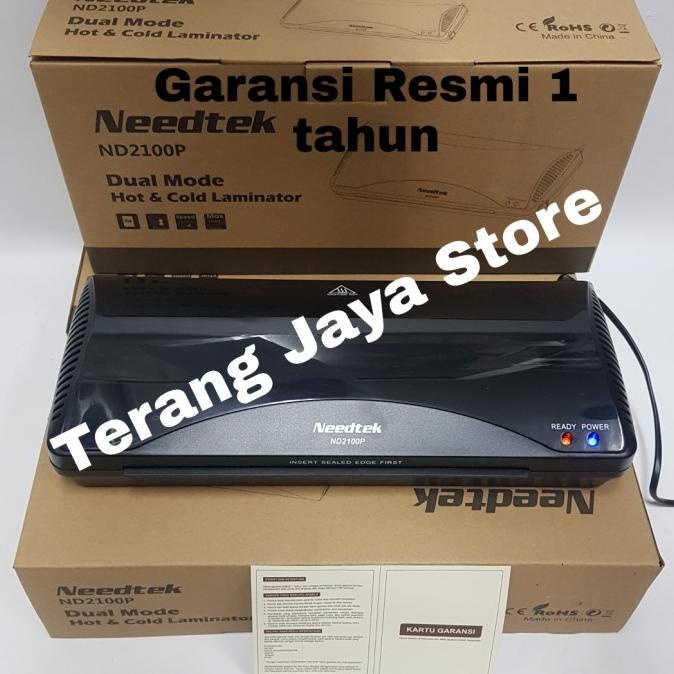 

213- Mesin Laminating Needtek Nd2100P Mesin Laminator Needtek Nd 2100P A4
