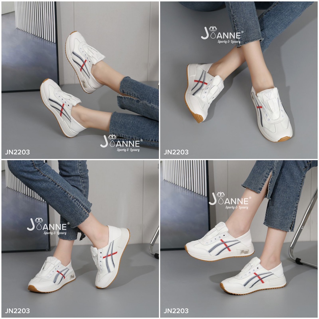 JOANNE 2Fungsi Slip On Sneakers Shoes #JN2203 ORIGINAL