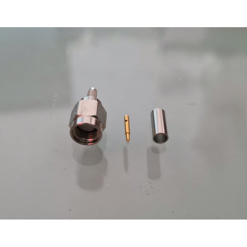 CONECTOR SMA MALE RG-316 CRIMPING