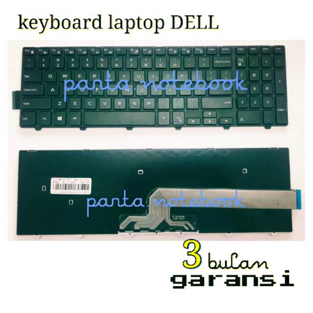 Keyboard Laptop DELL Inspiron 15-3000 15 3000 3541 3542 3551 3558