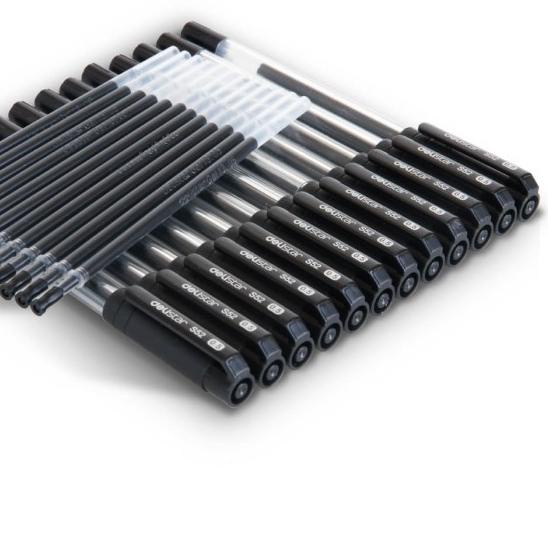 

▼ Deli 33205 pen 12 pcs plus 12 refils ✤