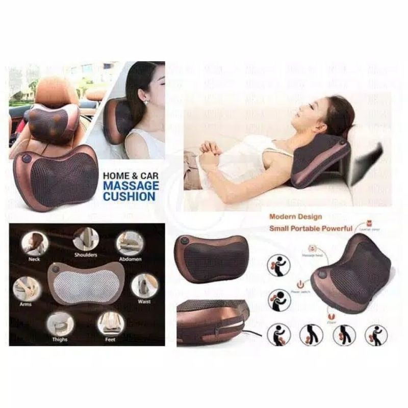 Alat Pijat Bantal / Shiatsu Leher/ CAR Massage Pillow