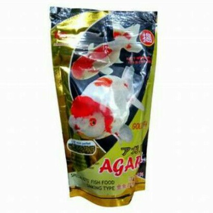 pelet agaru sinking/pelet ikan hias mas koki